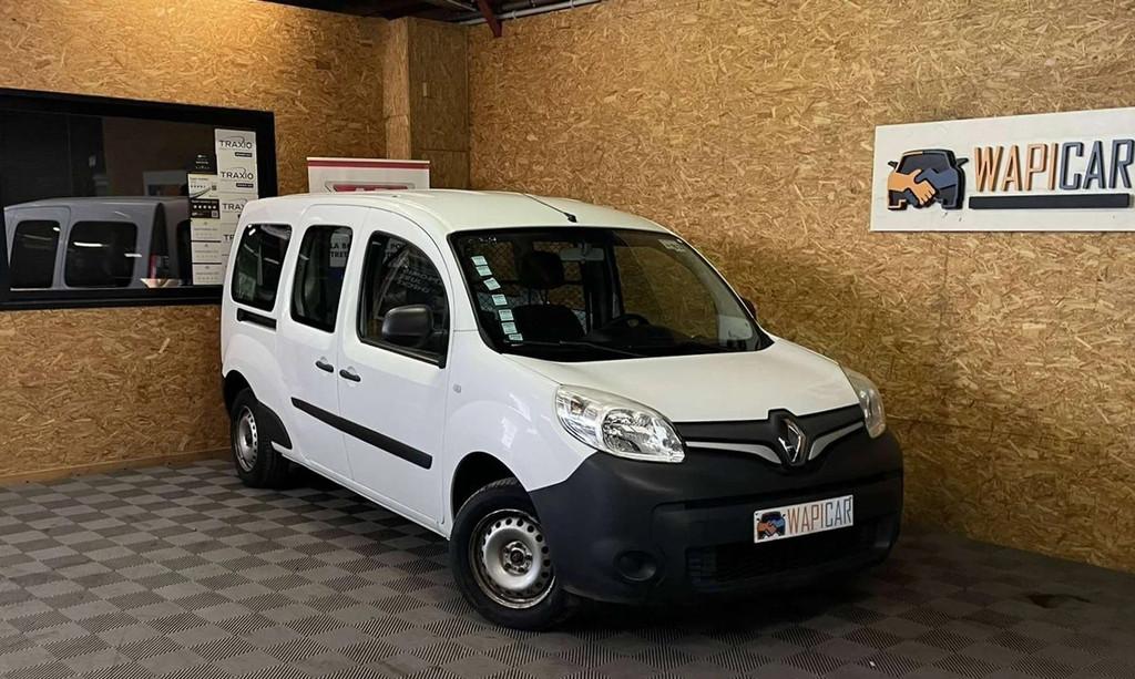 Renault Kangoo Maxi 1.5 dCi eur6 utilitaire * GARANTIE de 1, 118 g/km, 90 ch, Entreprise, 2 places