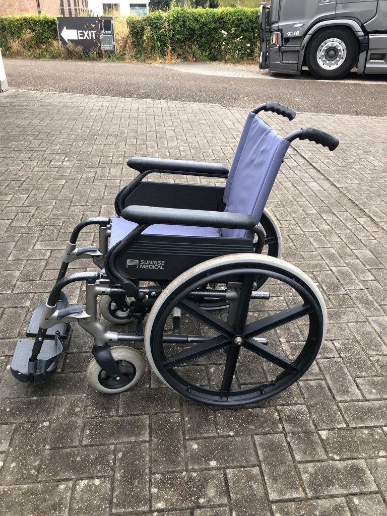 Rolstoel, Divers, Chaises roulantes, Enlèvement, Pliant, Fauteuil roulant à pousser