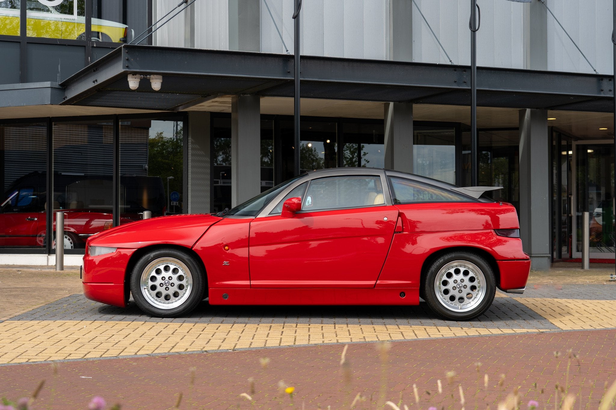 Alfa Romeo SZ 3.0 V6 Zagato (bj 1990), Auto's, Alfa Romeo, Lederen bekleding, Overige modellen, Leder, Handgeschakeld