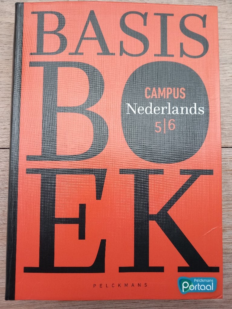 Campus Nederlands 5/6 Basisboek 'nieuw', Ophalen, ASO, Nieuw, Pelckmans