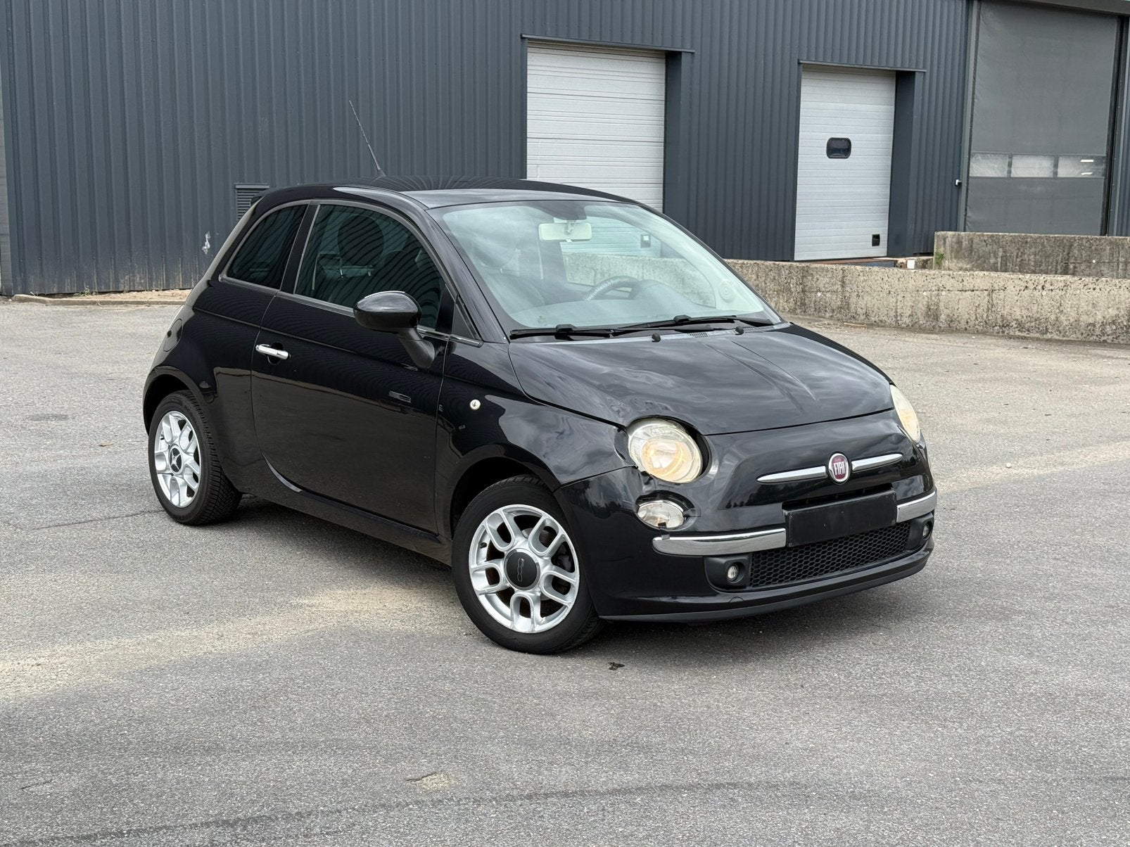 Fiat 500 1.2i 059.000 km 2011 Clima manuel -dommages mineurs, 1242 cm³, Euro 5, Achat, Entreprise