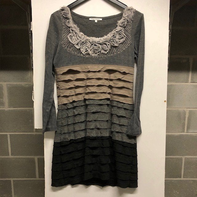 kledij, Kleding | Dames, Ophalen of Verzenden, Zo goed als nieuw, Grijs, Boven de knie