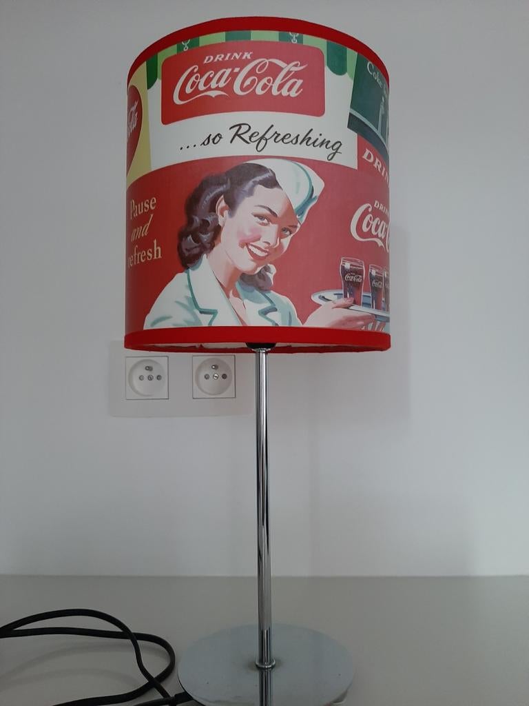 Lamp Coca Cola, Enlèvement