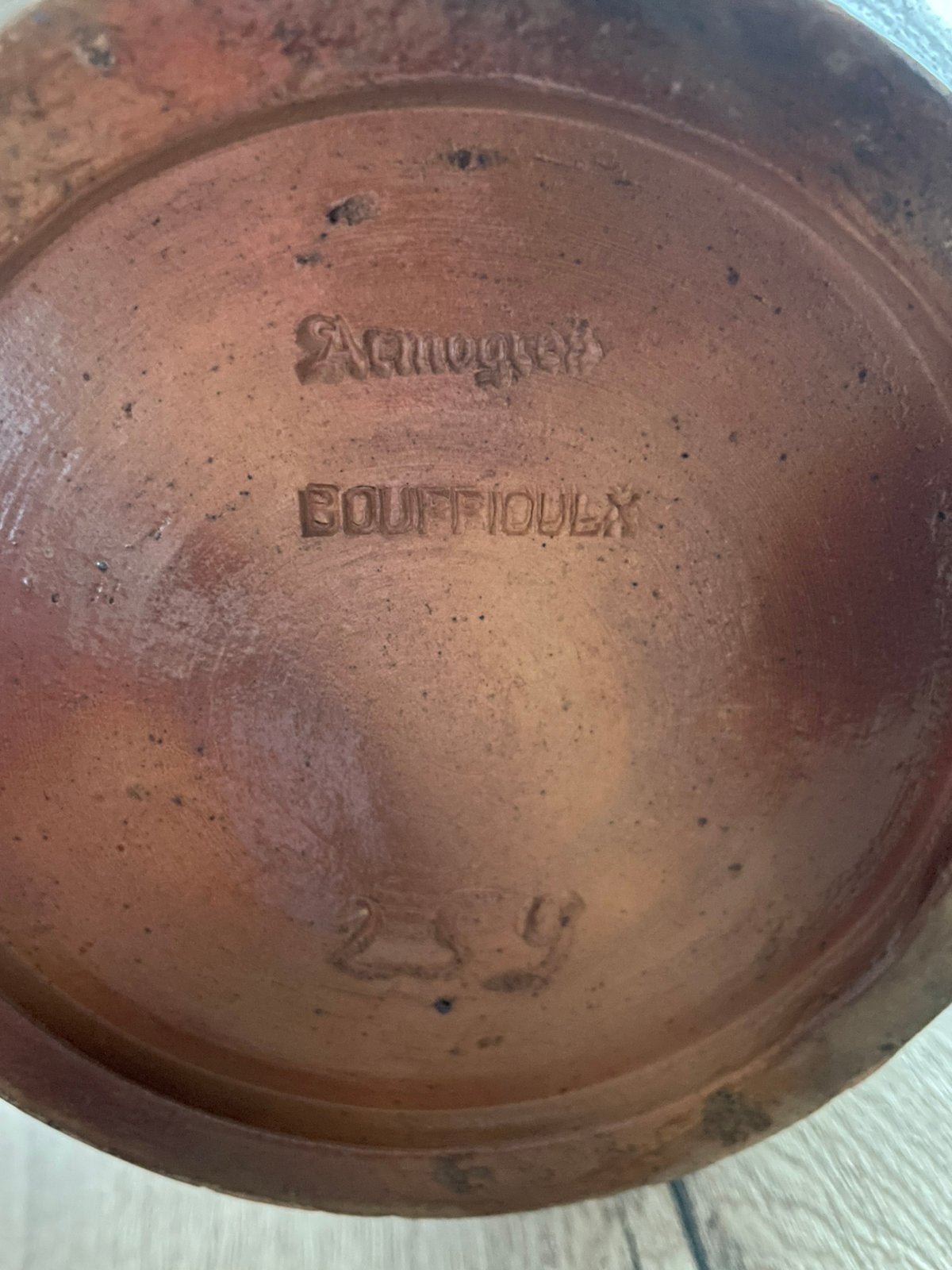 Vase ancien - Poterie Bouffioulx, Enlèvement