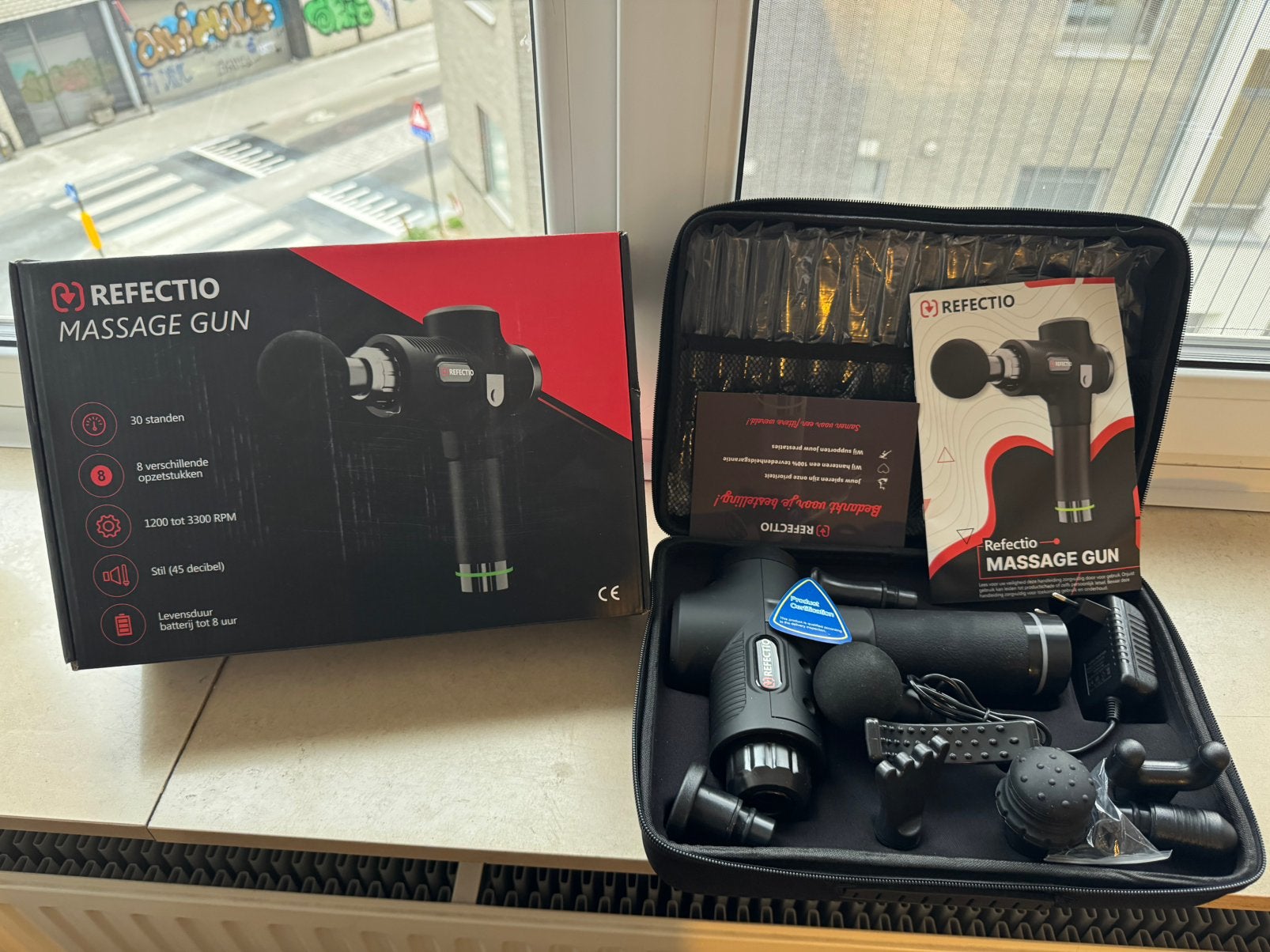 Massage gun gloednieuw, Enlèvement ou Envoi, Comme neuf