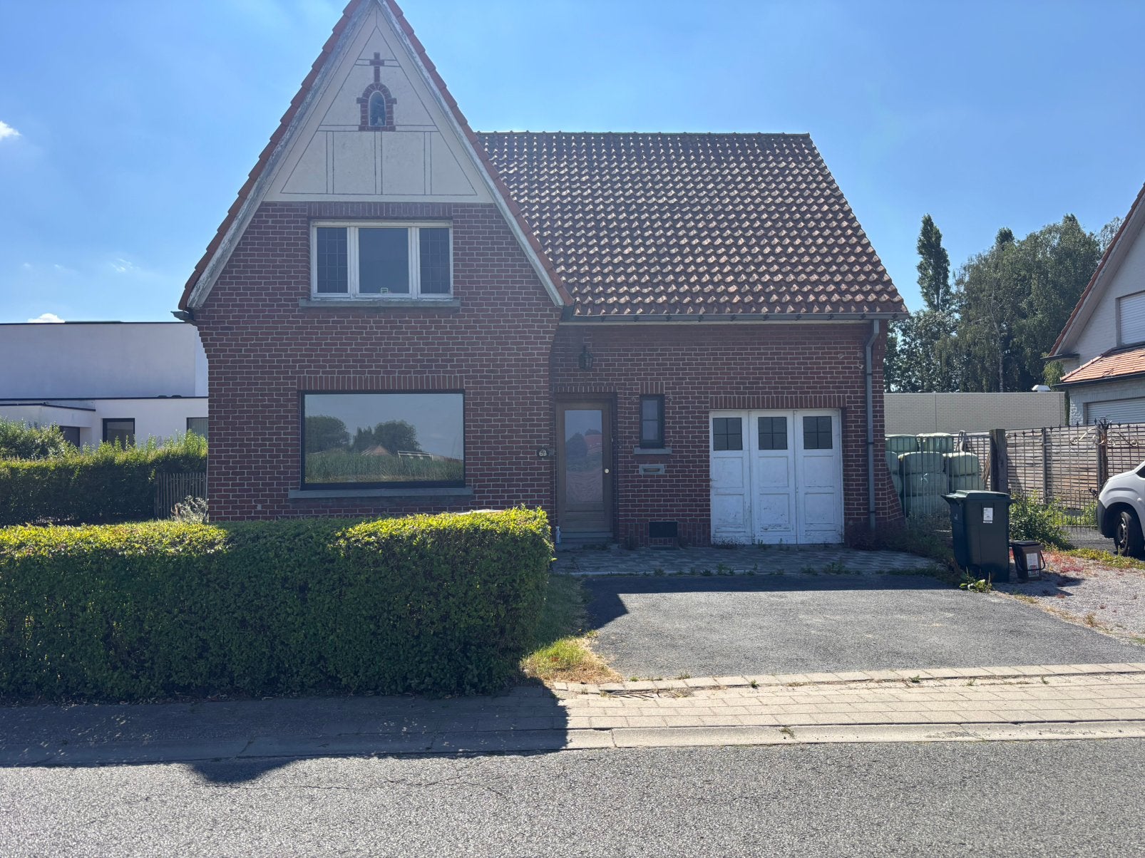 Alleenstaande woning met stallen en weide, Province de Flandre-Occidentale, Ventes sans courtier, Maison individuelle, 1500 m² ou plus