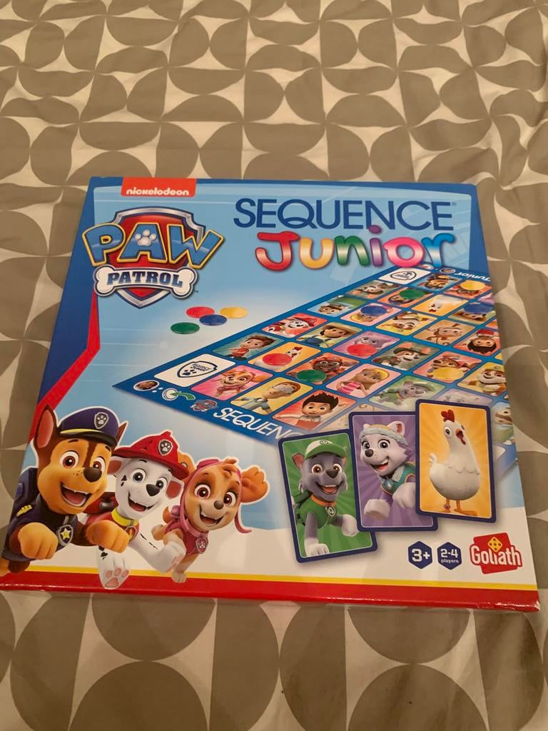 Sequence Junior Paw Patrol, Hobby en Vrije tijd, Ophalen of Verzenden, Nieuw