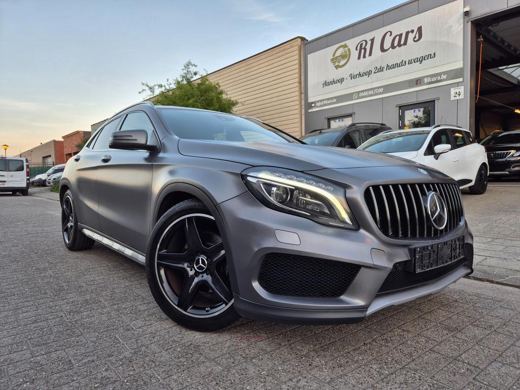 Mercedes GLA250 AMG-Line 211pk/HARMAN/KARDON /CAM/NAV/LED/AC, Argent ou Gris, Euro 6, Entreprise, Automatique