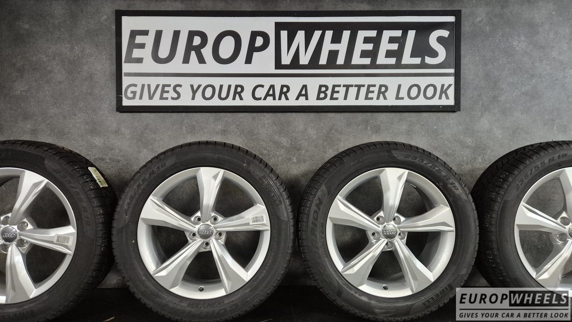 19 inch Audi Q5 FY velgen Pirelli winterbanden NIEUW, Auto-onderdelen, Banden en Velgen, 19 inch, Gebruikt, -, -