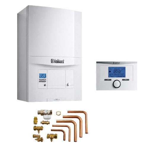 Vaillant VCW 286 ketelkit + aansluitset + VRT 350, 30 tot 80 cm, Cv-ketel of Combi-ketel, Nieuw, Minder dan 60 cm