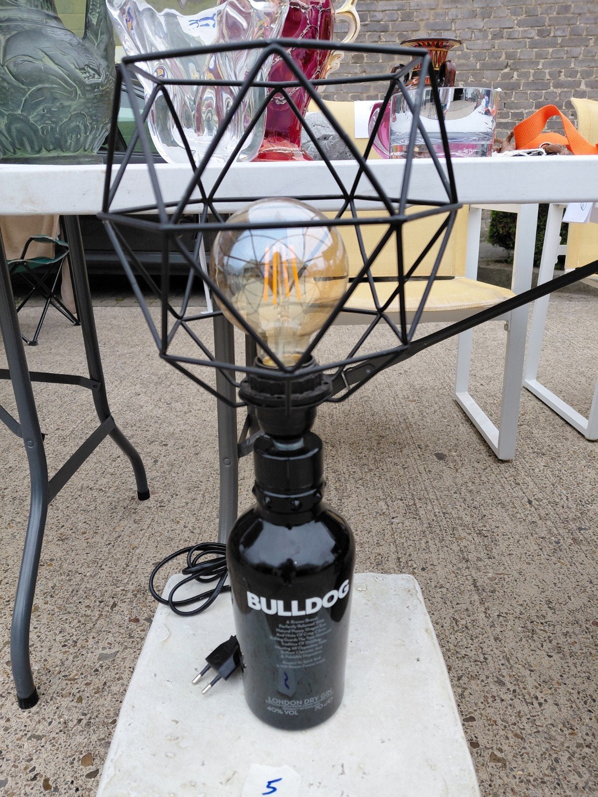 lampe bouledogue, Enlèvement ou Envoi
