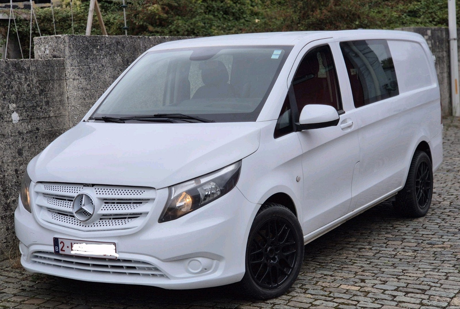 Mercedes vito doub cabine 5pls an2017.235mkm 11000€, Auto's, Euro 6, 1600 cc, Particulier, Bluetooth