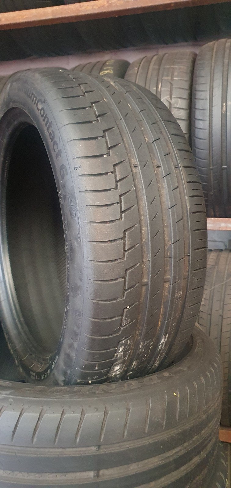 215/45R17 CONTINENTAL TOP QUALITÉ avec montage et équilibrag, Ophalen, Gebruikt