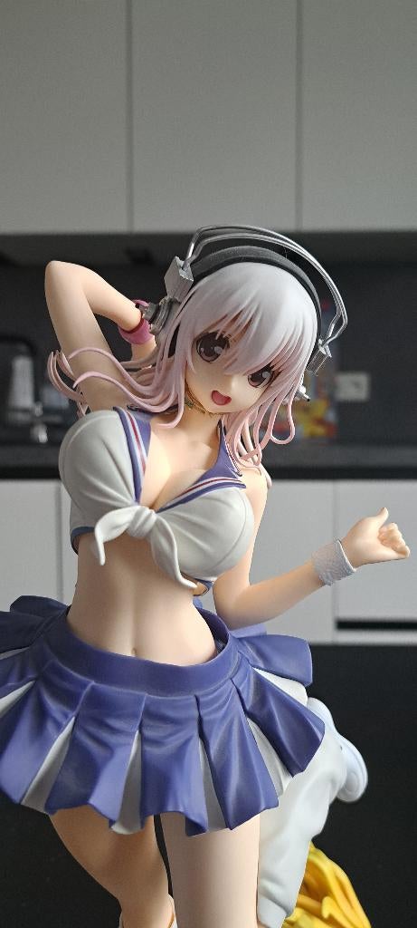 Orchid Seed Super Sonico Cheerleader Ver. 1/6 PVC, Verzamelen, Ophalen of Verzenden, Gebruikt, Mens