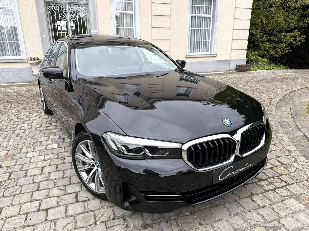 BMW 5 Serie 520 eA PHEV Open Dak, Display Key, Driving Assis, Cuir, 32 g/km, Euro 6, Autres couleurs