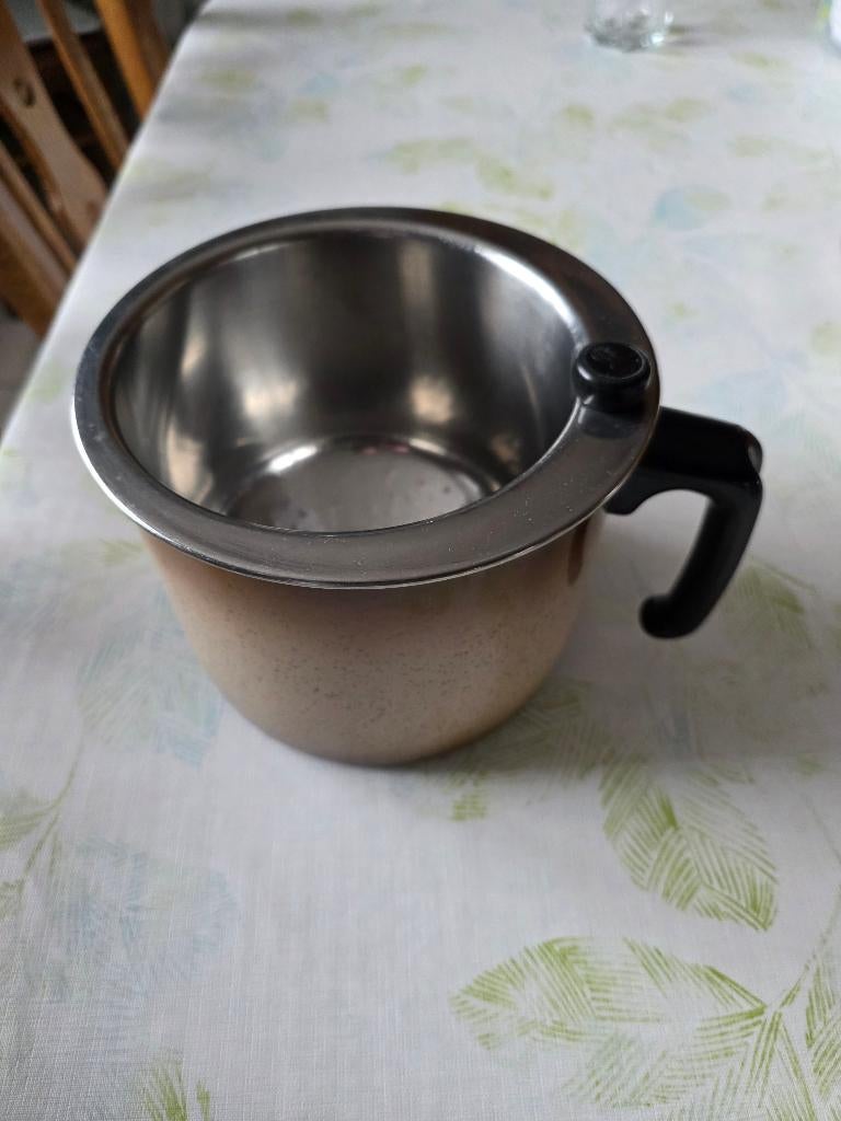 Verwarm een pan in een waterbad, Kookpan of Snelkookpan, Overige materialen, Keramische plaat, Ophalen of Verzenden