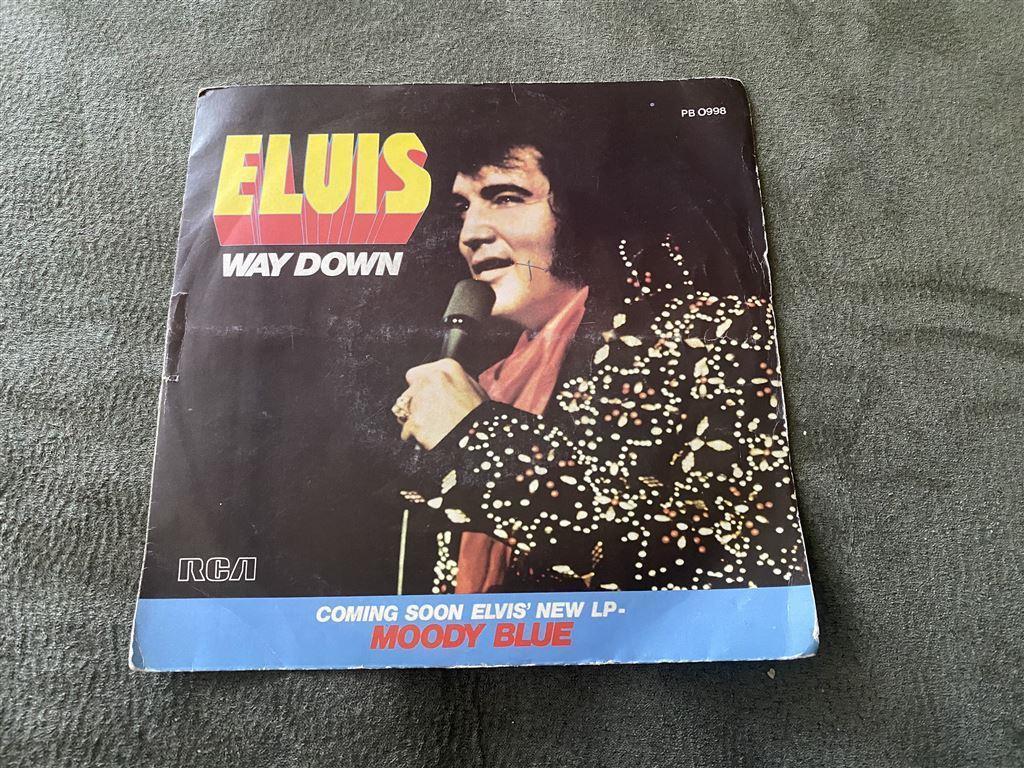 Elvis Presley way down / pledging my love [ 81 ], Verzenden, Zo goed als nieuw