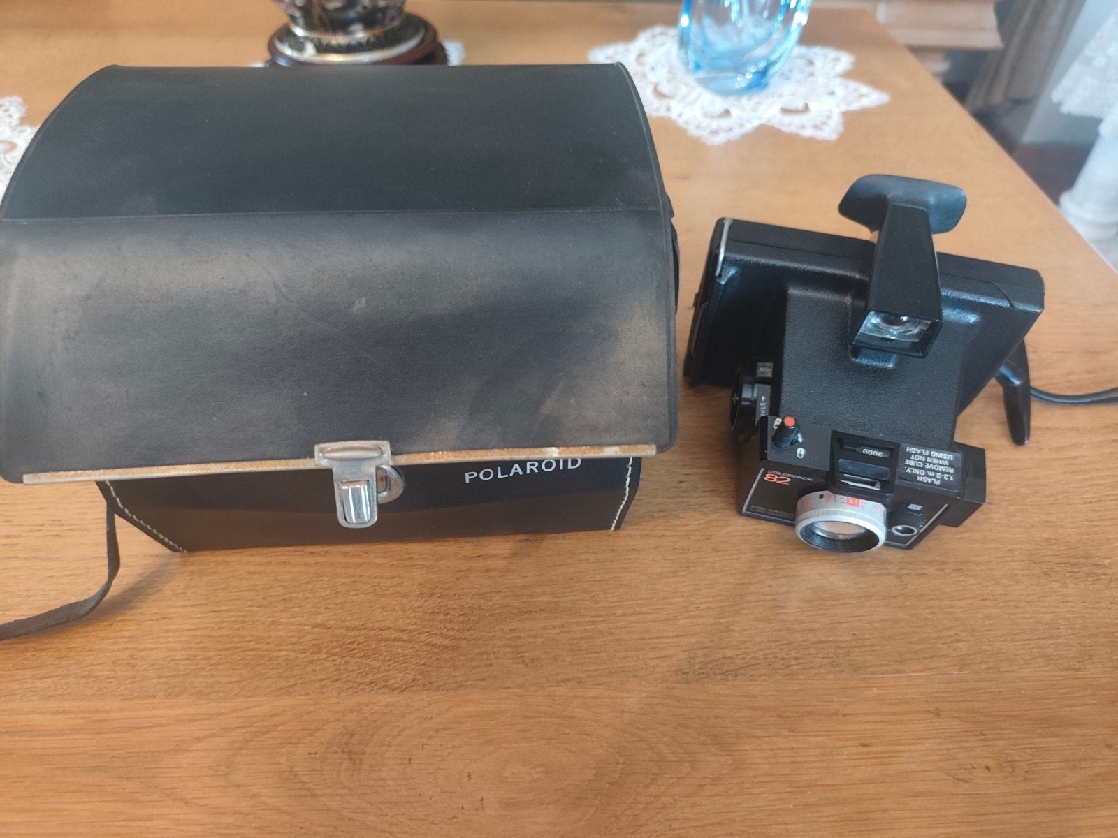 Vintage polaroid 82 uit 1973 met originele documenten, TV, Hi-fi & Vidéo, Appareils photo analogiques, Enlèvement, Polaroid, Polaroid