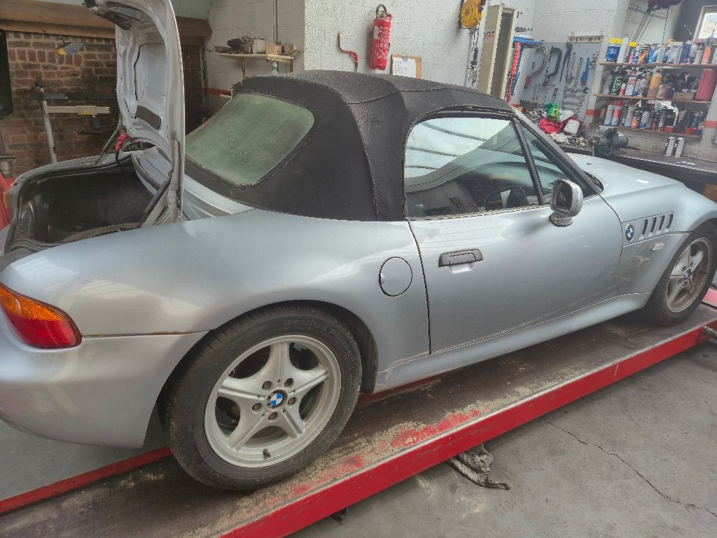 BMW Z3 Roadter 1900cc 16V 103Kw, Autos, BMW, Euro 2, Argent ou Gris, Achat, Boîte manuelle