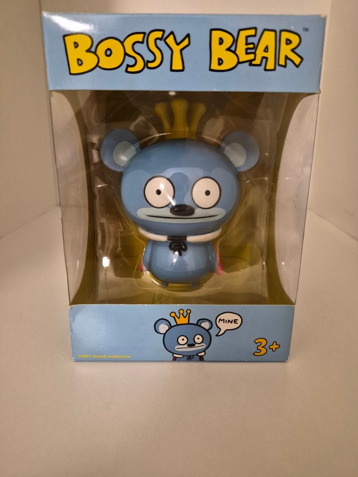 Jouet artistique en vinyle Toy2R Bossy Bear 2007 — David Hor, Enlèvement