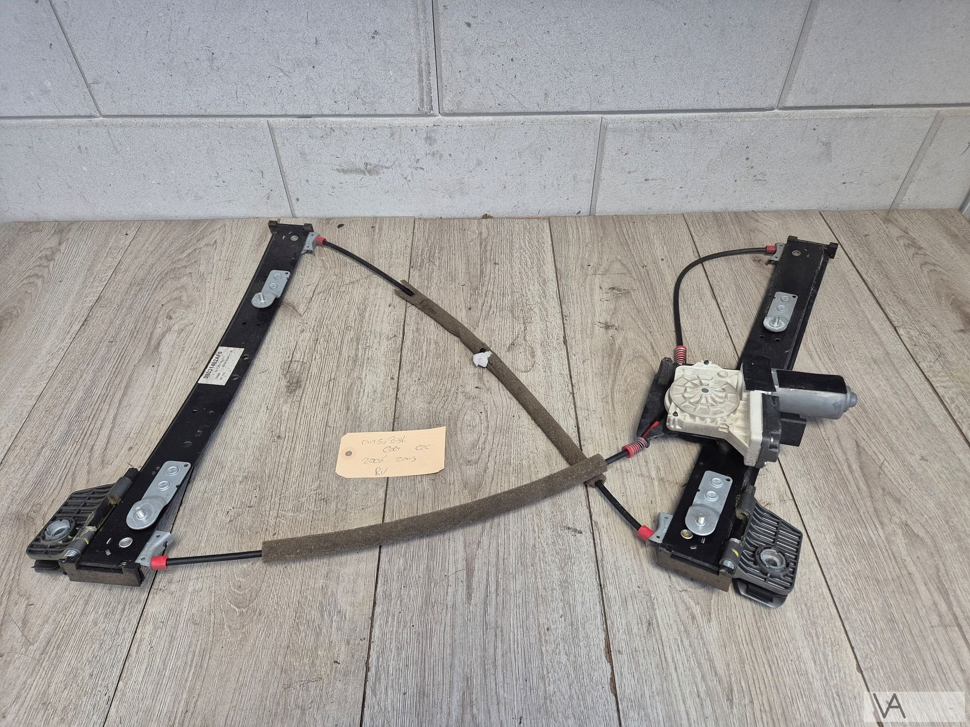 Raammechanisme rechts voor Mitsubishi Colt czc cabrio €350, Gebruikt, -, -, Ophalen of Verzenden