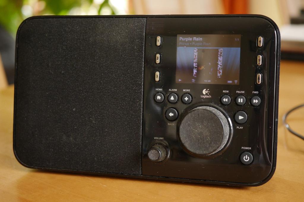 Radio Logitech Squeezebox, TV, Hi-fi & Vidéo, Lecteurs multimédias, Utilisé, Sans disque dur, Enlèvement ou Envoi