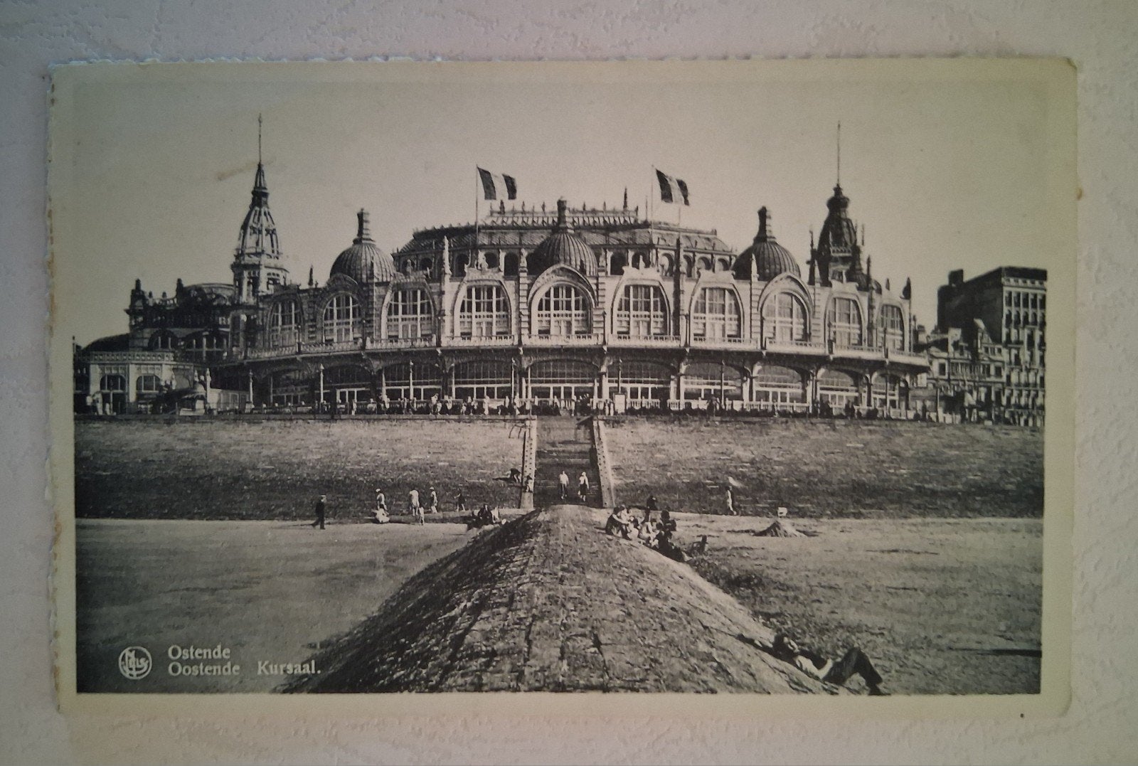Vintage Postkaart Kursaal Oostende, Enlèvement ou Envoi
