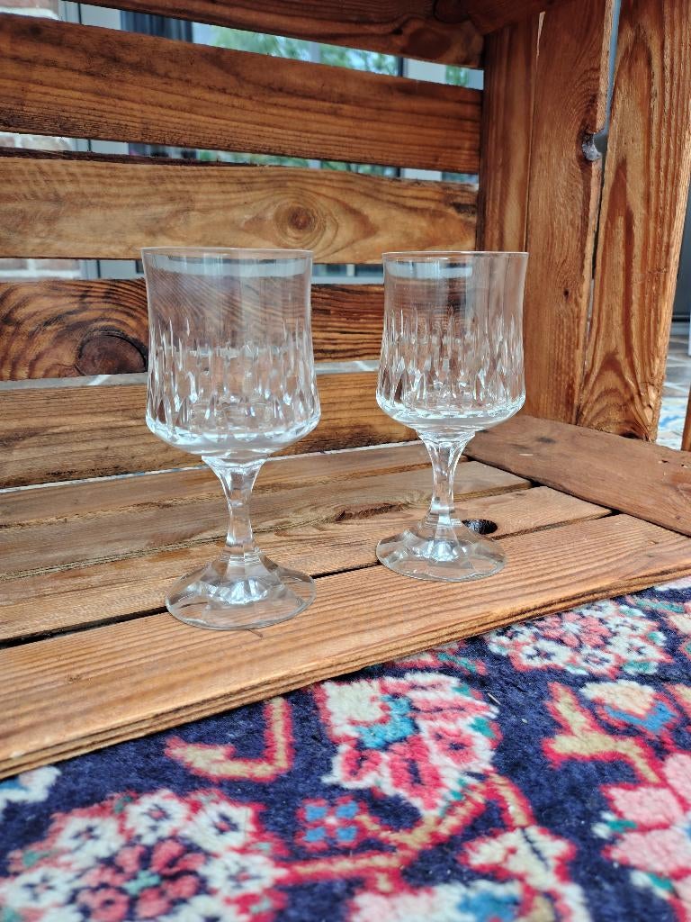Vintage wijnglazen Schott Zwiesel, Antiek en Kunst, Antiek | Glaswerk en Kristal, Ophalen