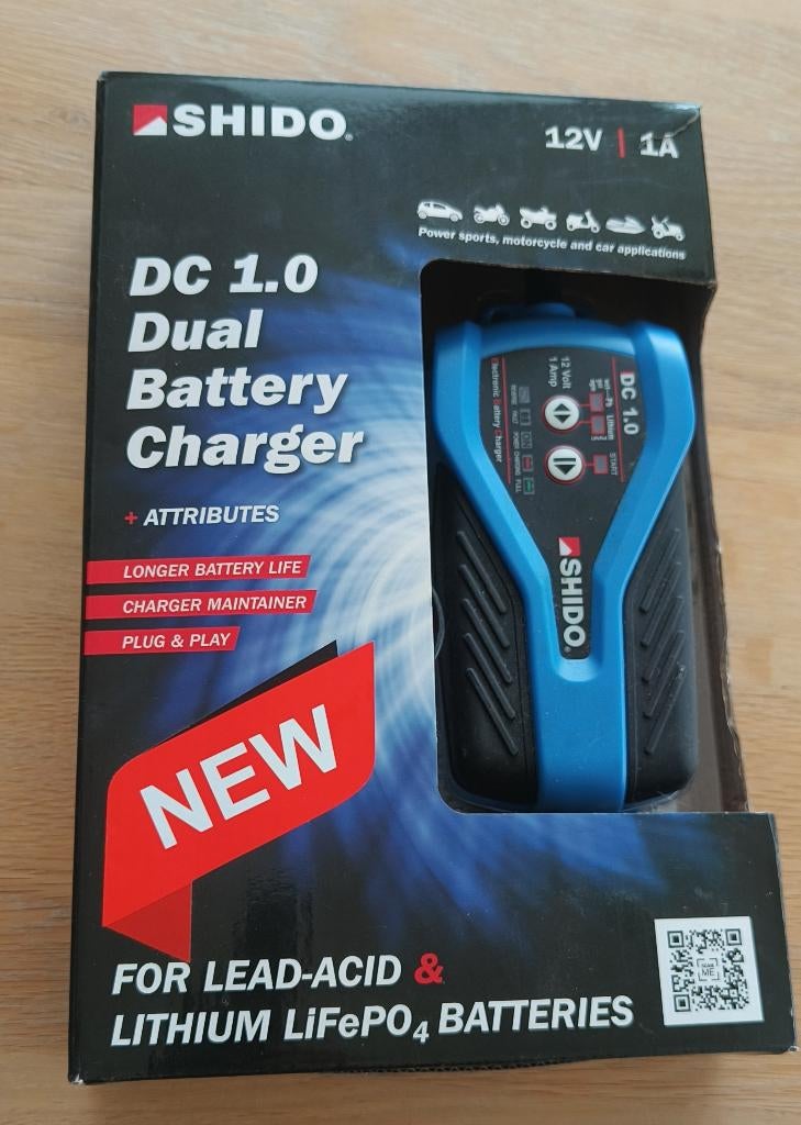 Shido DC 1.0 batterij druppellader 12V 1A, Auto-onderdelen, Accu's en Toebehoren, Ophalen of Verzenden