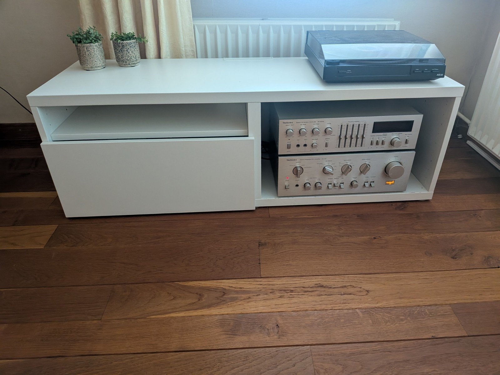 TV meubel IKEA BESTA met lade wit, Enlèvement