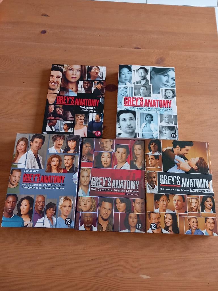 Dvds Grey's Anatomy, Enlèvement, Comme neuf, Coffret