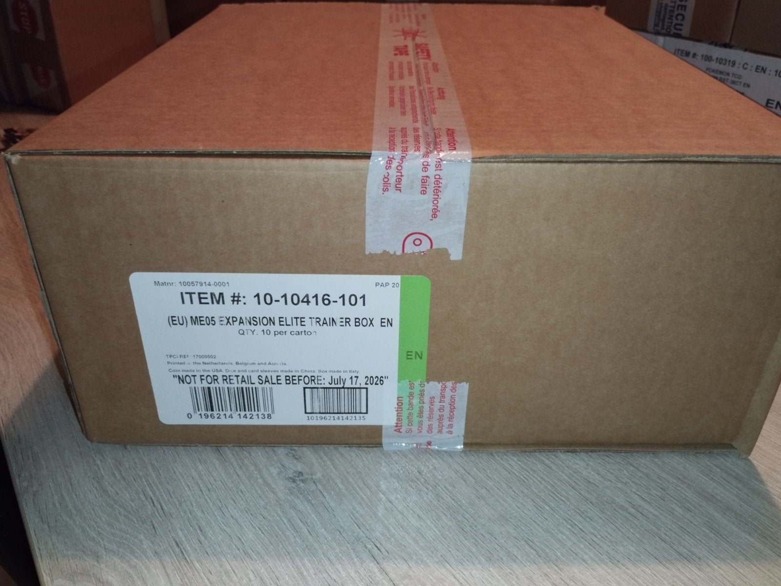 pitch etb case, Ophalen