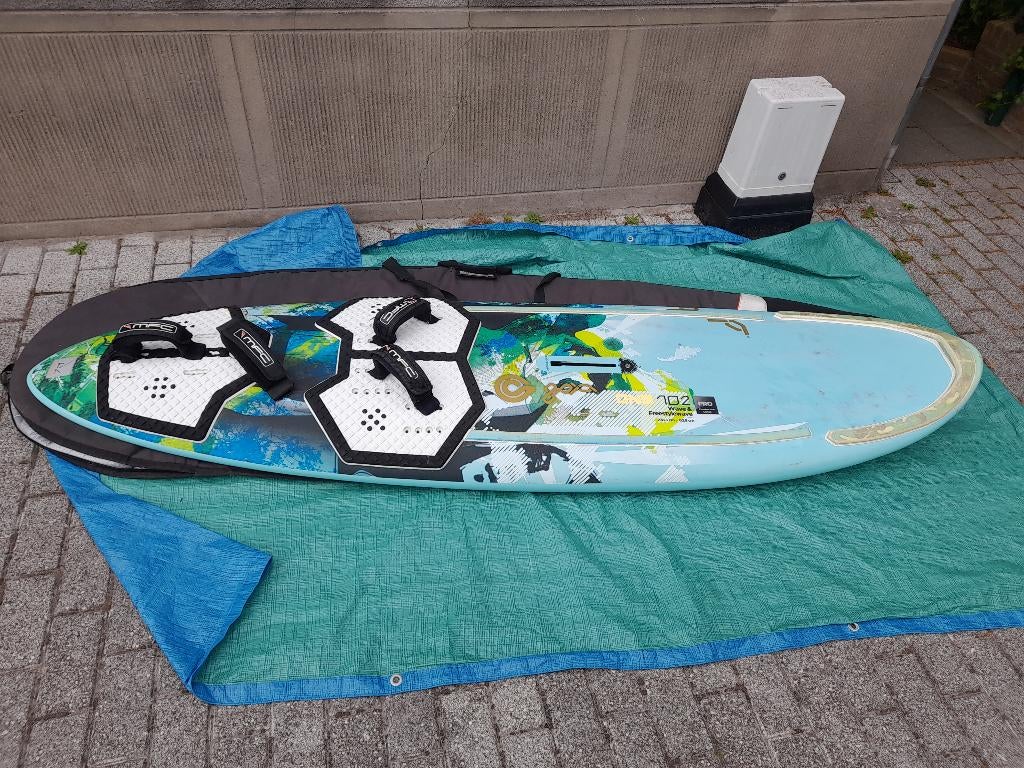 windsurf set FSW Goya, Ezzy zeil-mast-giek compleet, Sports nautiques & Bateaux, Planche à voile, 5 à 7 m², Moins de 250 cm, Enlèvement