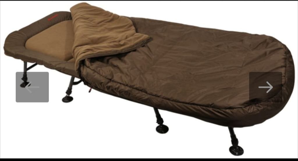 2 x Vissersbed/kampeerbed