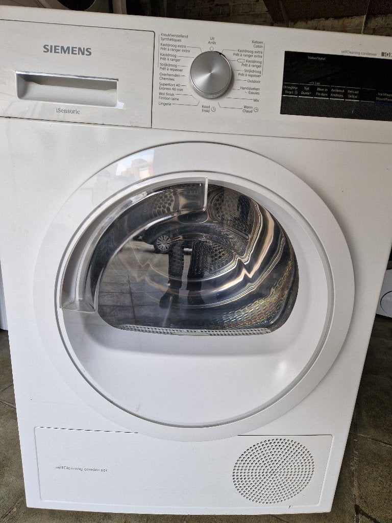 Siemens droger 8kg warmtepomp A ++, Ophalen, Zo goed als nieuw, Voorlader