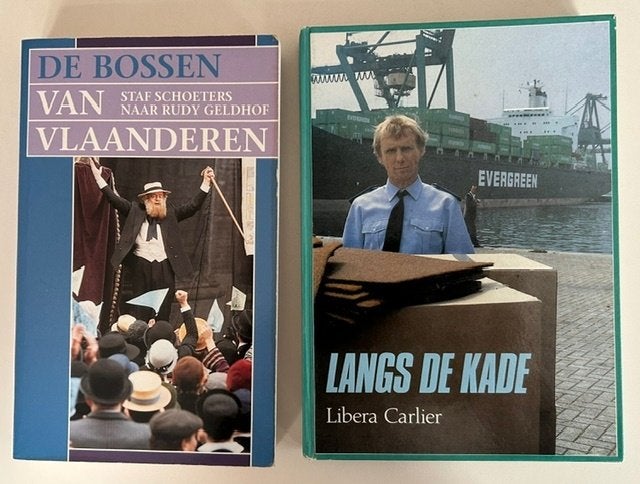 LANGS DE KADE + BOSSEN VAN VLAANDEREN TV-SERIES BRT UITGAVES, Boeken, Gelezen, België, Ophalen of Verzenden, Libera Carlier