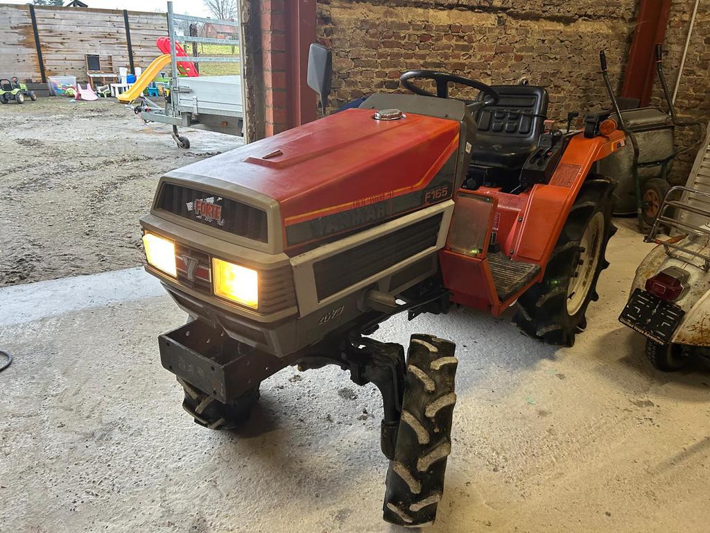 Minitractor Yanmar F165, Ophalen