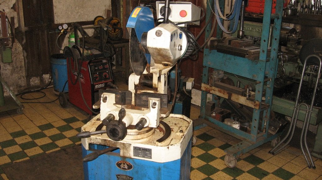 zaagmachine, Ophalen, Gebruikt