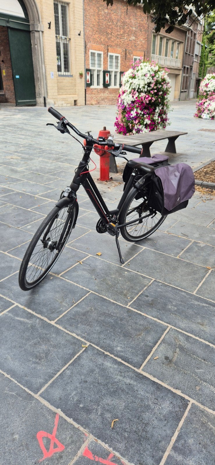 Fiets Koga zwart/rood, Ophalen, Velgrem, Koga Miyata, Meer dan 20 versnellingen