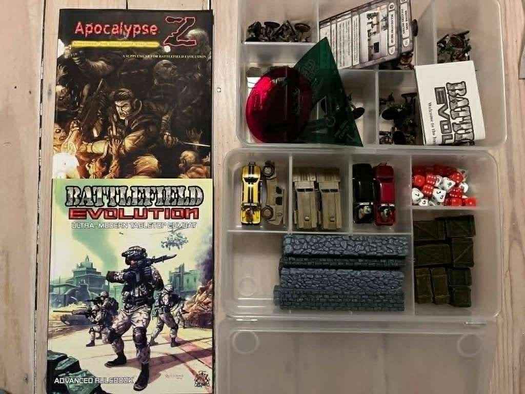 Battlefield Evolution pre-painted miniature wargame, Hobby en Vrije tijd, Wargaming, Zo goed als nieuw, Overige soorten, Figuurtje(s)