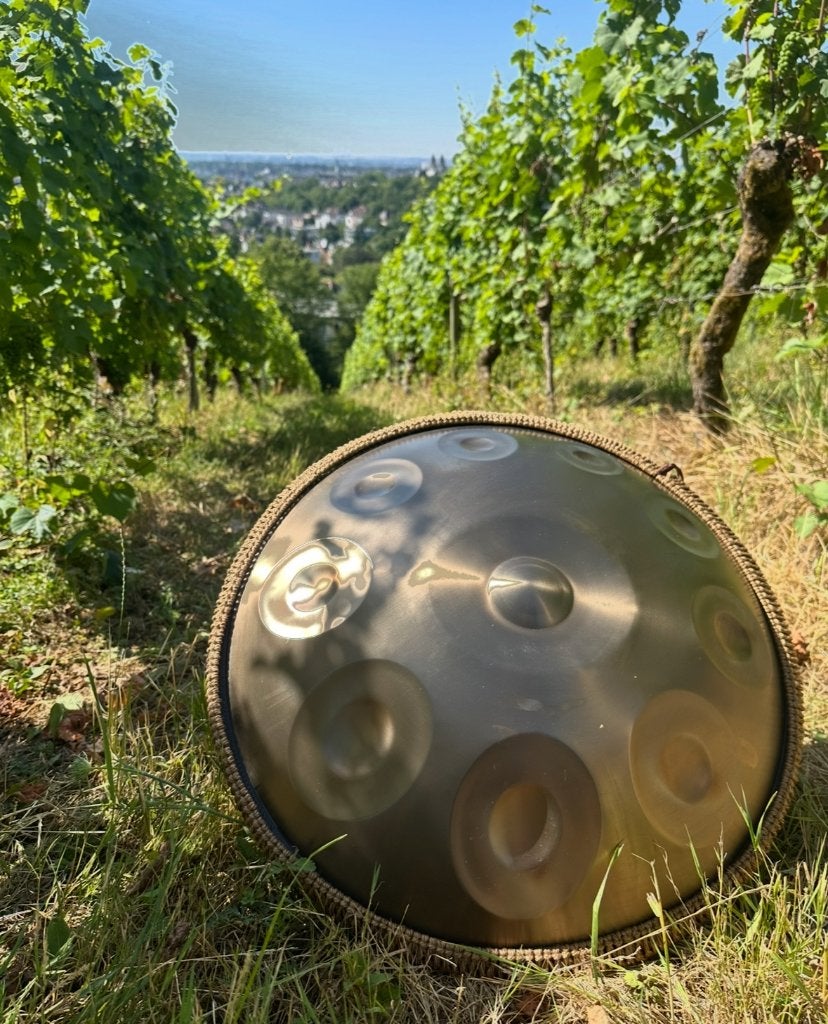 YNF Handpan 10 tonen D Kurd 440 Hz, Musique & Instruments, Enlèvement ou Envoi, Comme neuf, Autres types