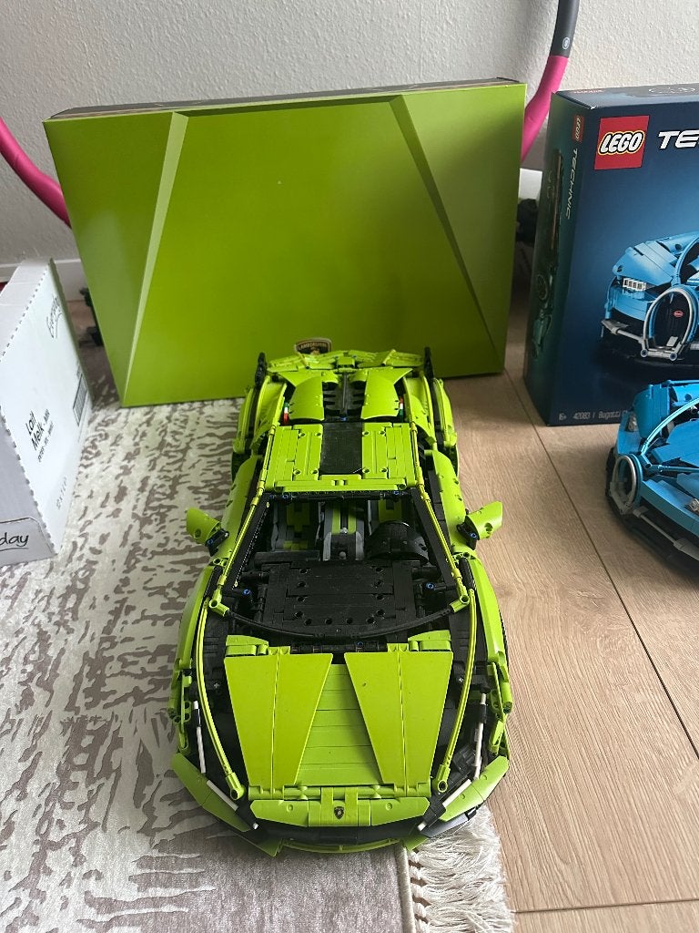 Lego lambo, Lego, Ophalen of Verzenden, Zo goed als nieuw, Compleet