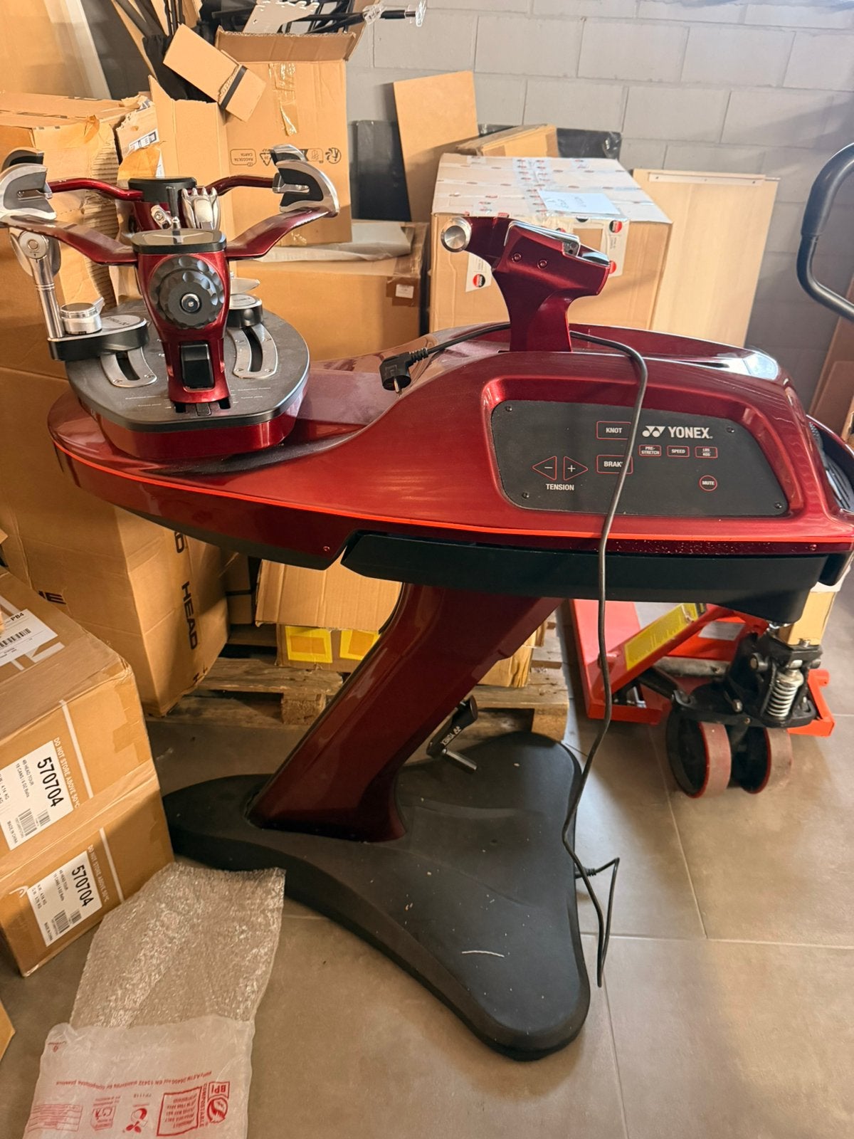 Machine a corder professionnelle yonex precision, Sports & Fitness, Enlèvement, Comme neuf