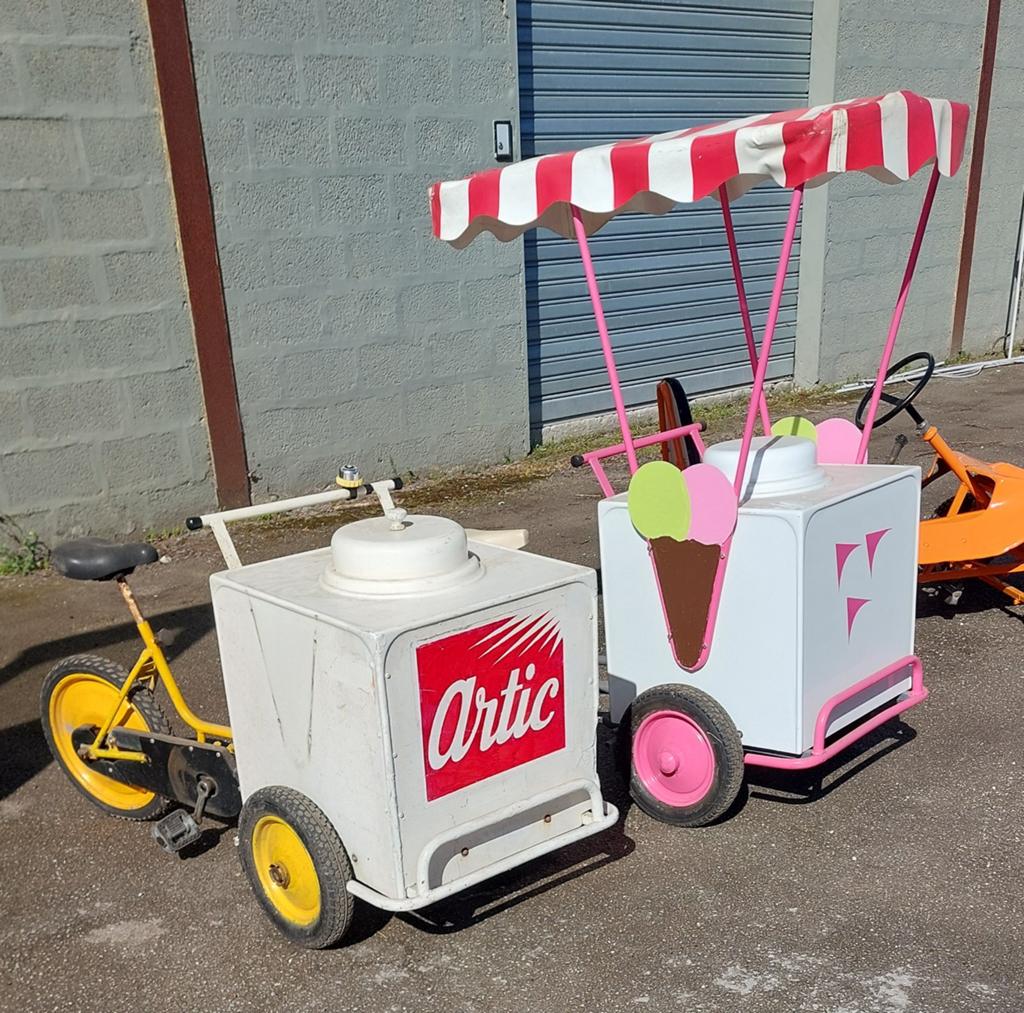 Triporteur mini pour enfants où décoration, Enlèvement