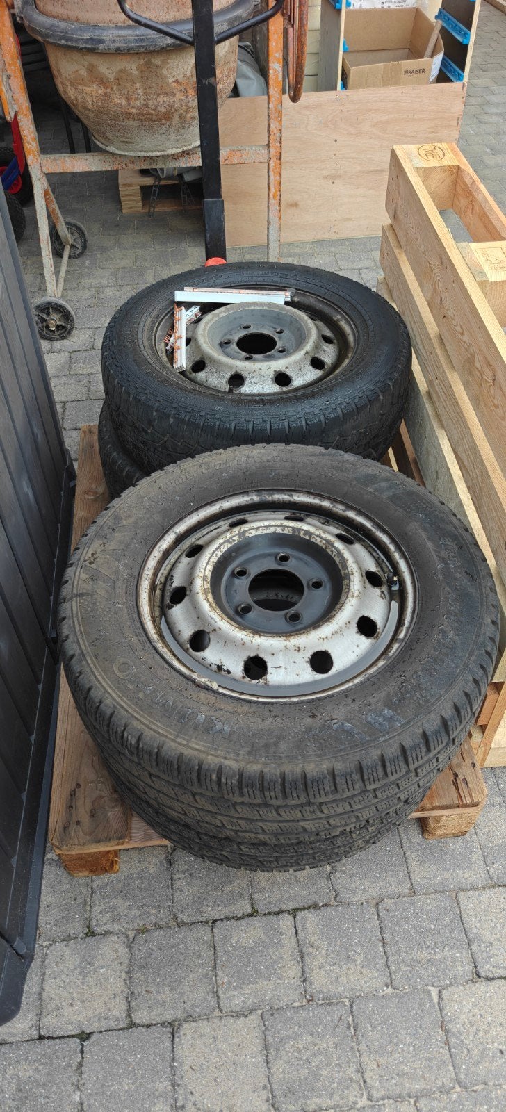 winterbanden renault master 2012, Auto diversen, Ophalen, Gebruikt