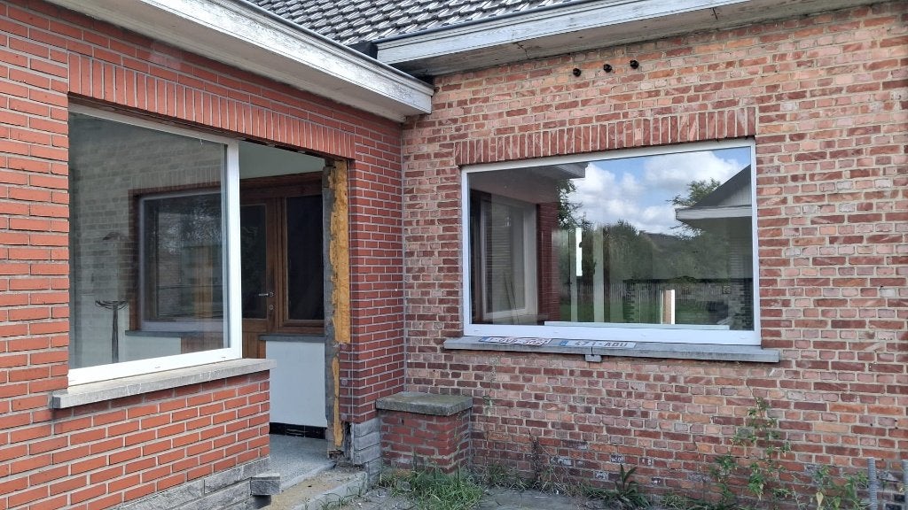 grote PVC Ramen van Deceuninck dubbel glas 1.0 2018, Double vitrage, 160 cm ou plus, 120 à 160 cm, Fenêtre de façade ou Vitre