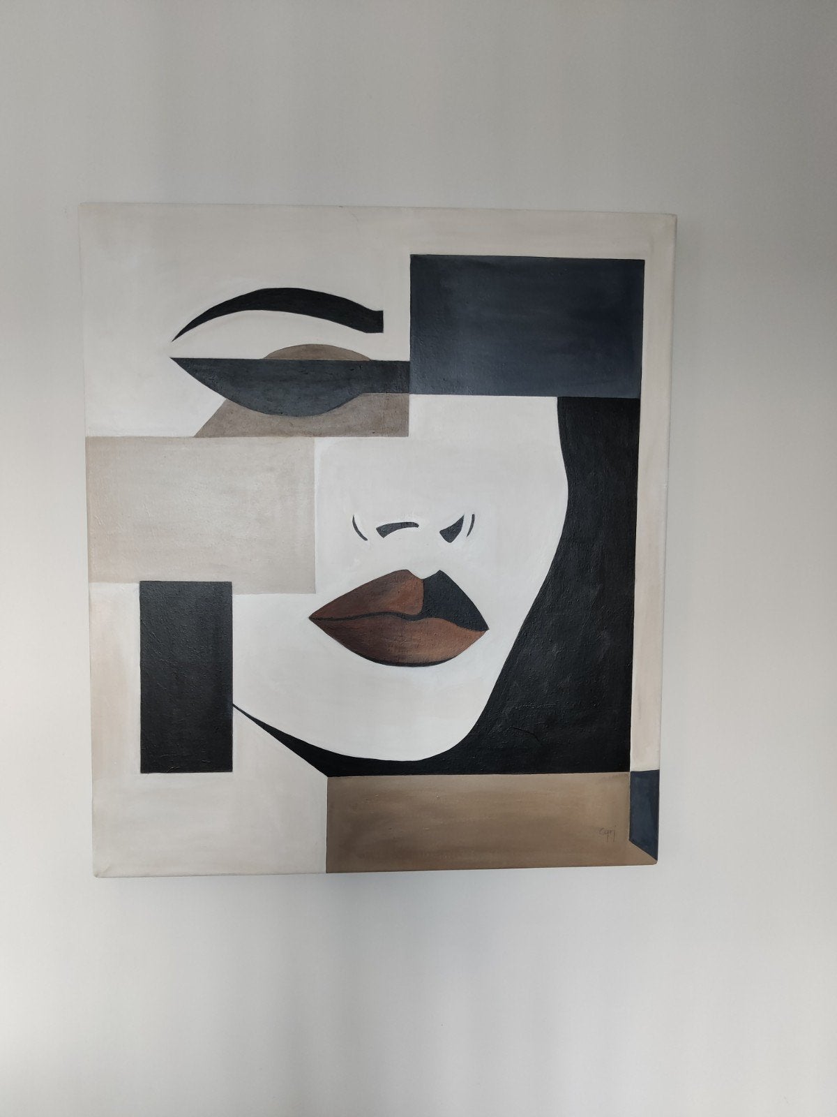 Schilderij, Antiek en Kunst, Kunst | Schilderijen | Modern, Ophalen