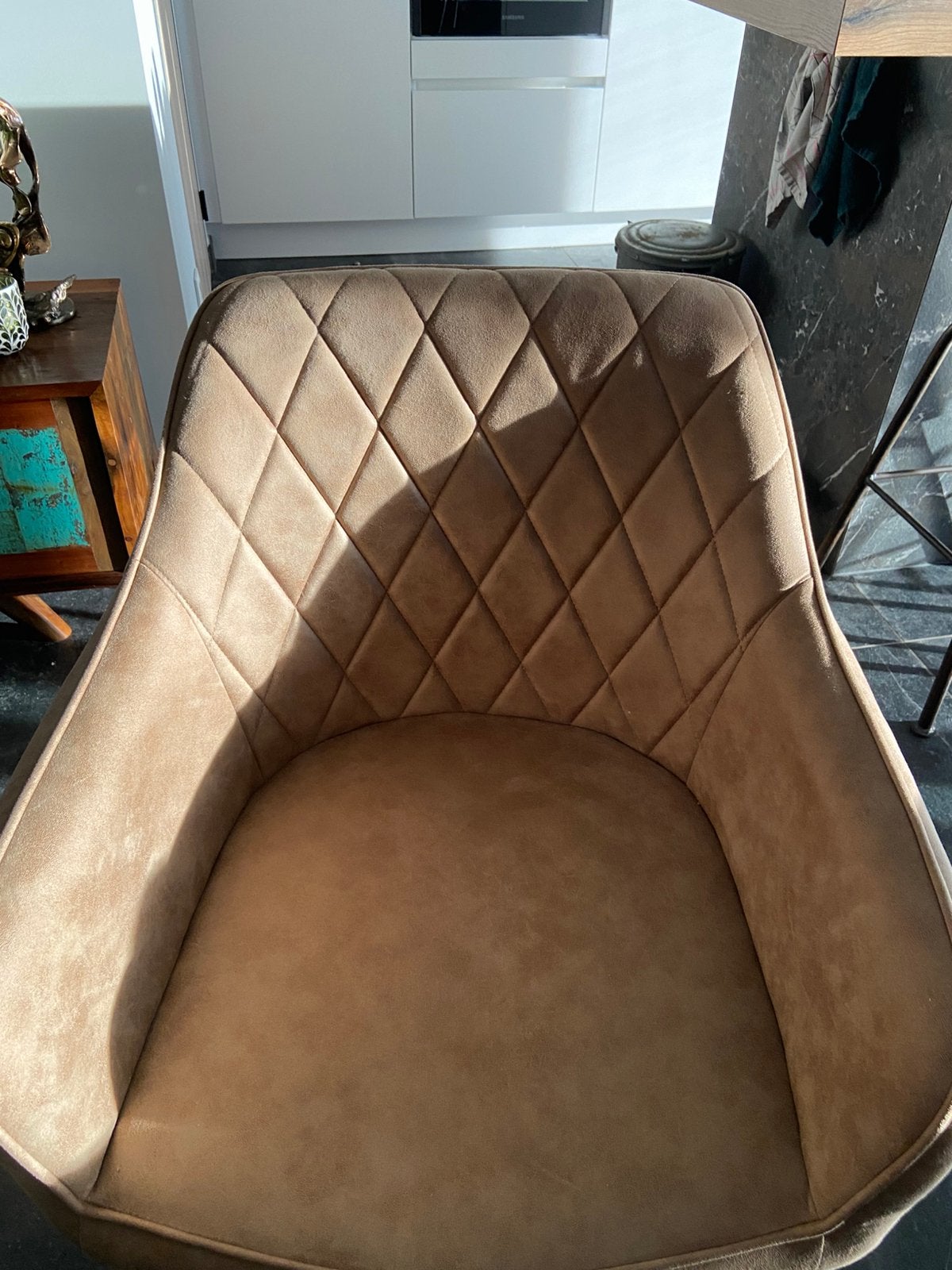 6 chaises de salle à manger (pivotantes), Enlèvement, Comme neuf