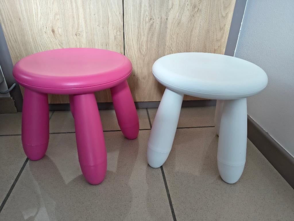 2 tabourets pour enfants de Mammut Ikea *Parfait état*, Enlèvement ou Envoi, Comme neuf, Chaise(s)