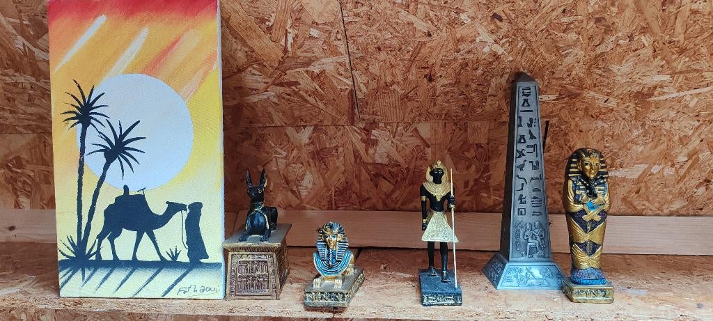 Egyptische beeldjes, Enlèvement, Comme neuf, Autres types